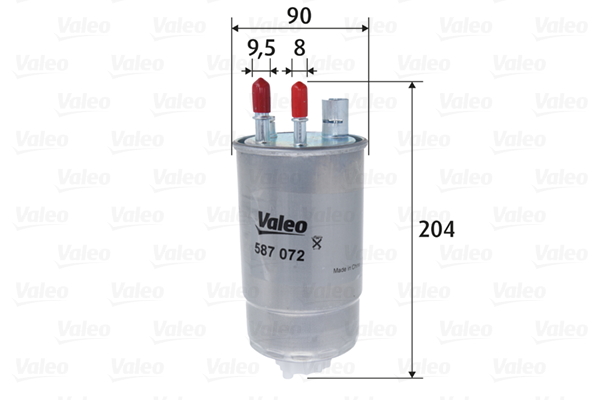 Filtru combustibil 587072 VALEO